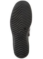 ELENA EDEN, gef&uuml;tterte Damen-Stiefeletten, Winterschuhe, Weite H, mit Lammfell SCHWARZ