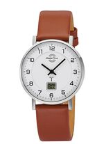 Master Time Damen-Lederarmbanduhr 