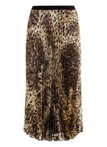 Rock mit schönen Sonnenplissee-Falten 