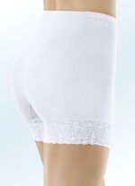 Dreierpack Schlüpfer mit auswechselbarem Gummizug WEISS