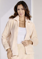 Lounge-Jacke mit Reißverschluss 