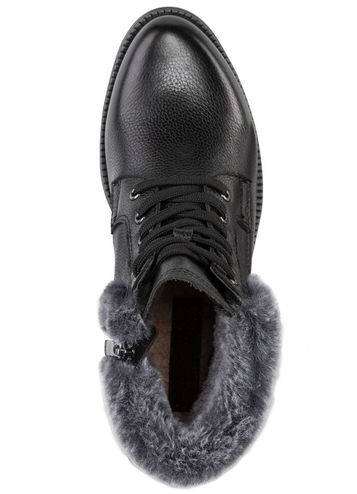 ELENA EDEN, gef&uuml;tterte Damen-Stiefeletten, Winterschuhe, Weite G, mit herausnehmbarem Fu&szlig;bett 