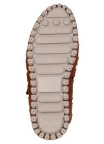 Sommerliche Herren-Slipper, mit herausnehmbarem Fu&szlig;bett BRAUN