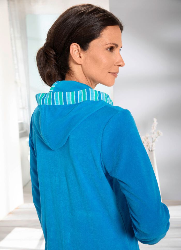 Hauskleid mit Kapuze 