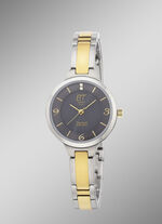 ETT-Solar-Damenuhr mit Titanbandgehäuse 