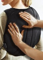 Rücken-Massagegürtel SCHWARZ