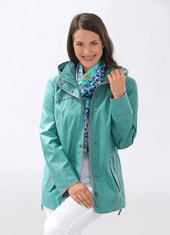 Funktionsjacke mit Rei&szlig;verschluss an den Seitenschlitzen PAZIFIK