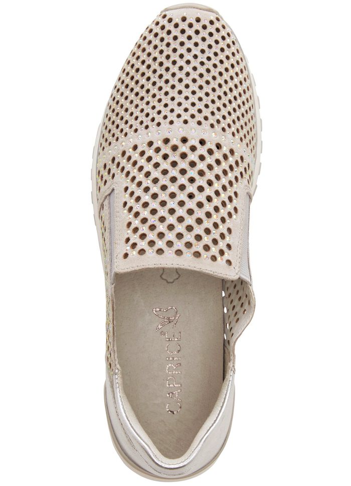 Caprice Slipper mit Glitzersteinchen 