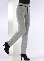 Hose mit aktueller Glencheck-Dessinierung 