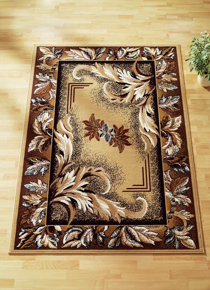 Brücken/Teppiche und Bettumrandungen mit Mittelmotiv BEIGE MITTELM.