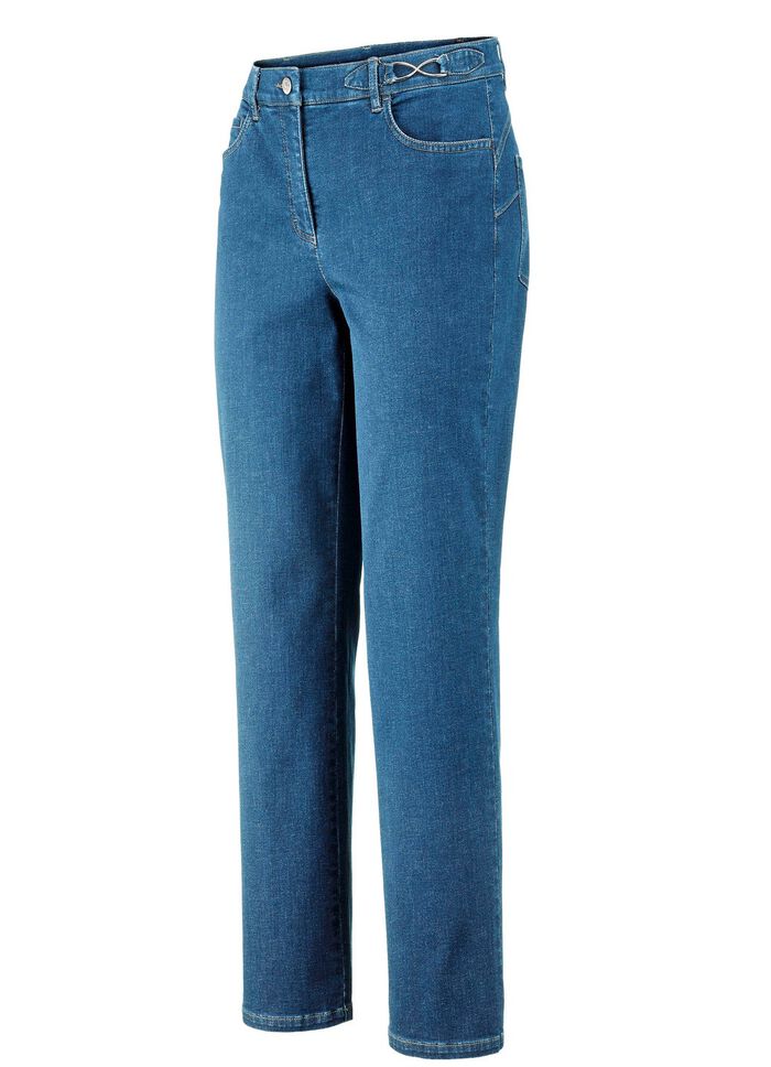 Hochelastische, figurformende Jeans 