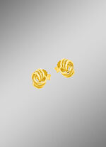 Klassische Knoten-Ohrstecker 