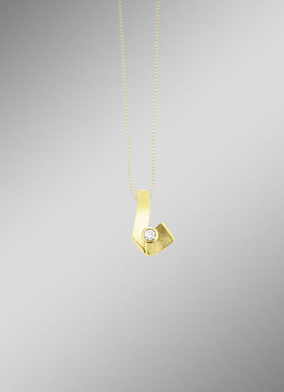 Anhänger mit Brillant 