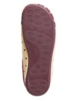 Laurina, klassische Damen-Hausschuhe, mit herausnehmbarem Fu&szlig;bett ECRU-BUNT