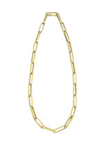 Interessante Glieder-Halskette aus Gold- 