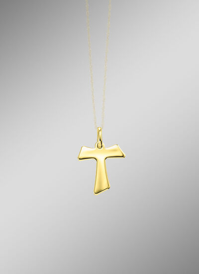 Eleganz in jeder Hinsicht: Der Kreuz-Tau-Anhänger 