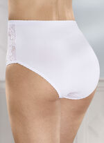 Laurina Viererpack Slips mit Elastikspitze 