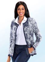 Strickjacke in Jacquard-Dessin 