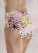 Viererpack Slips mit Floraldessin 