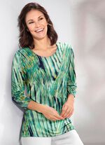 Pullover in Feinstrick LINDGR&Uuml;N-MULTICOLOR