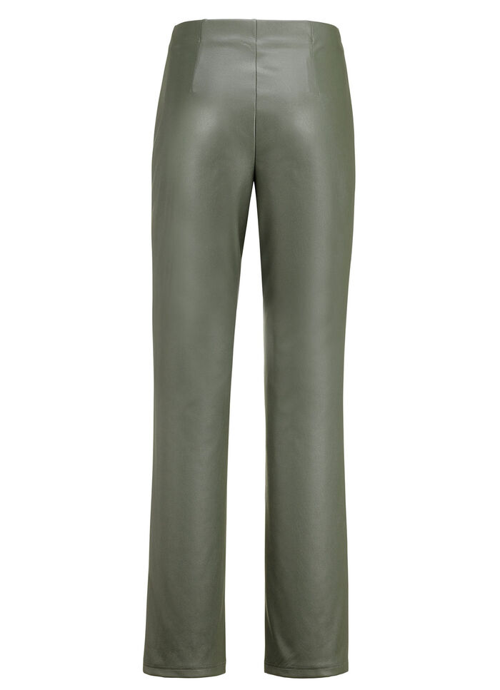 Hose mit ausgestellter Fußweite OLIV