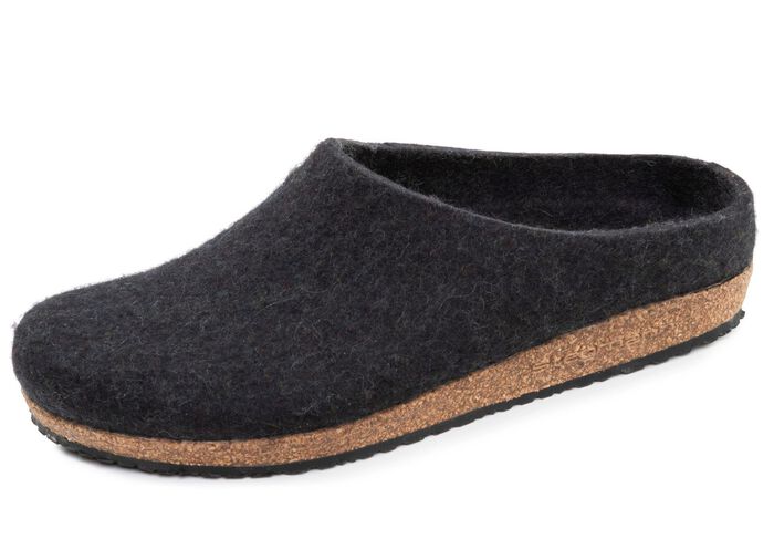 Edle Damen-Hausschuhe, Weite G, aus Schurwolle, nahtlos handgefilzt 