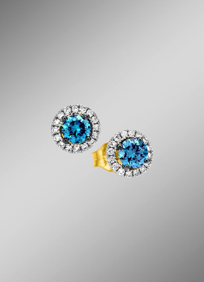 Ohrstecker mit Brillanten 