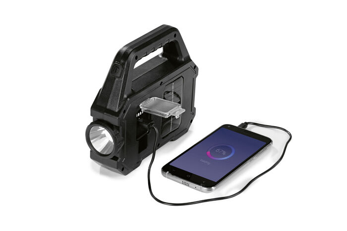 Solar-Arbeitsleuchte von EASYmaxx 