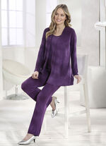 Hinrei&szlig;endes Twin-Set VIOLETT