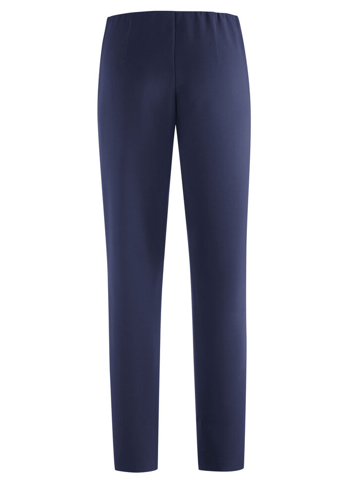 Kn&ouml;chellange Hose mit angeschnittenem Bund MARINE
