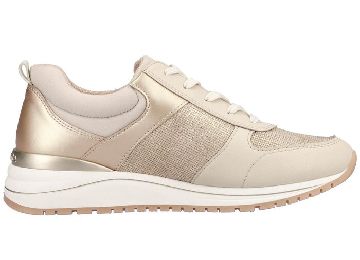 Remonte Sneaker in trendiger Optik BEIGE-GOLD