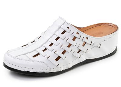 Gemini, sommerliche Damen-Clogs, Weite G, mit Gummizug 