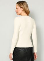 Pullover in Rippenstrick 