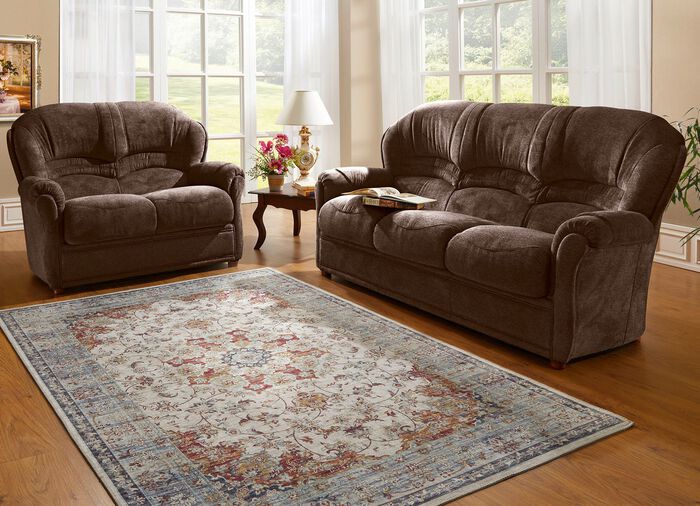 Frei im Raum aufstellbare Polsterm&ouml;bel BRAUN