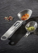 Löffelwaage mit 2 Wiegelöffeln 