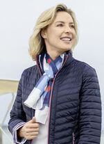 Schal mit Punktedessin 