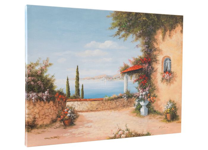 Leinwand Bild mit K&uuml;nstler-Zertifikat 