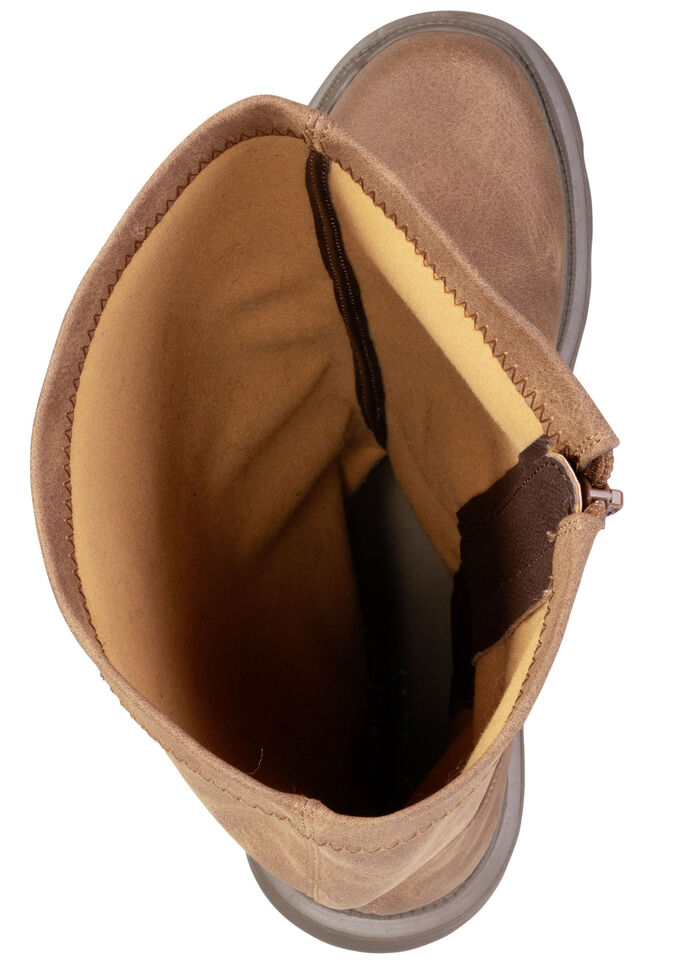 Andrea Conti, klassische Damen-Stiefel, mit Innenreißverschluss BRAUN