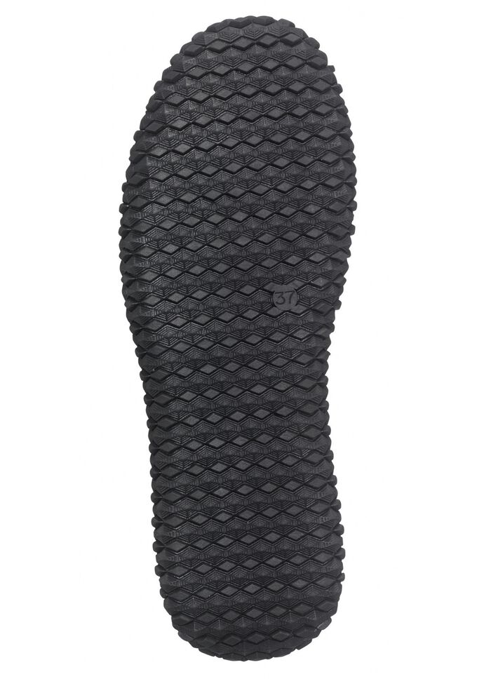 Schn&uuml;rschuh im modischen Design BRAUN-BLAU