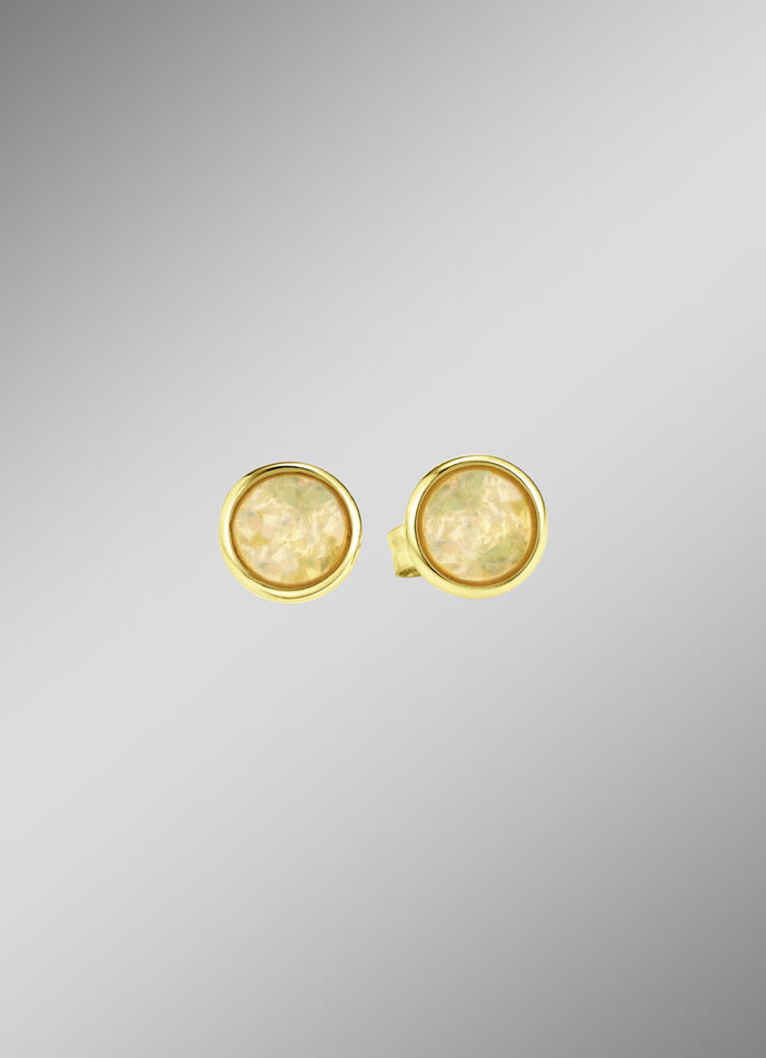 Ohrstecker mit echt Feueropal 