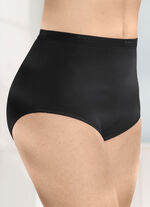 brio lingerie Fünferpack Slips mit elastischen Abschlüssen 3X ROT, 2X SCHWARZ