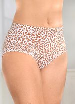 Viererpack Slips mit Raubtierdessin 