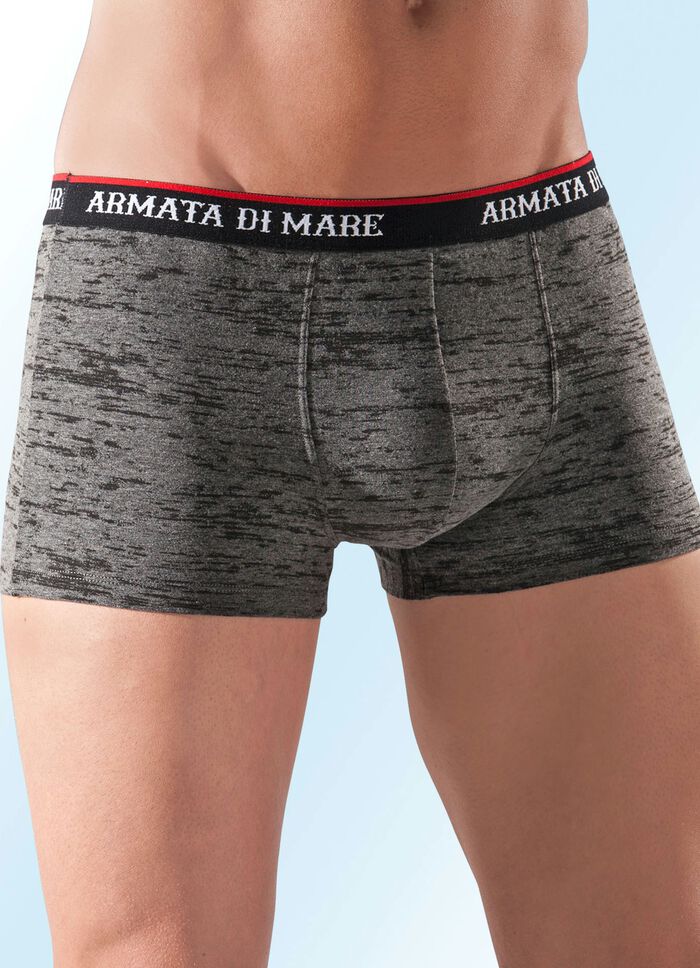 Viererpack Pants, allover dessiniert 