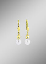 Ohrringe mit Süßwasser-Zuchtperlen 