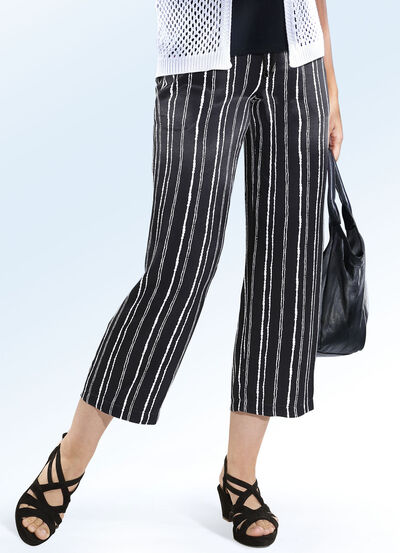Culotte in aktueller Streifendessnierung 
