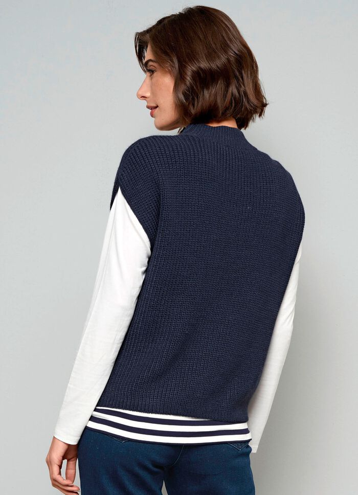 Pullunder in Perlfang MARINE