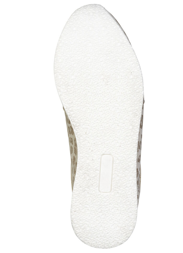 ELENA EDEN, stilvolle Damen-Sneaker, Weite G, mit herausnehmbarem Fu&szlig;bett CHAMPAGNER