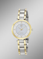 ETT-Solar-Damenuhr mit Edelstahlbandgeh&auml;use 