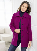 Jacke aus gekochter Wolle 