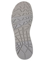 SKECHERS, trendige Damen-Sneaker, mit sichtbarem Luftpolster WEISS-LEO